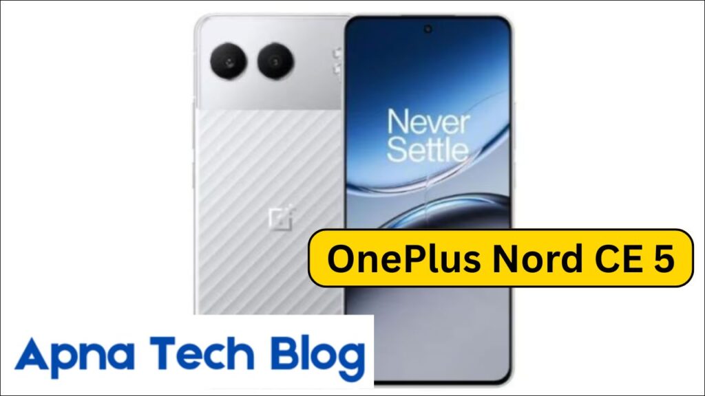 OnePlus Nord CE 5 Set to Debut in India